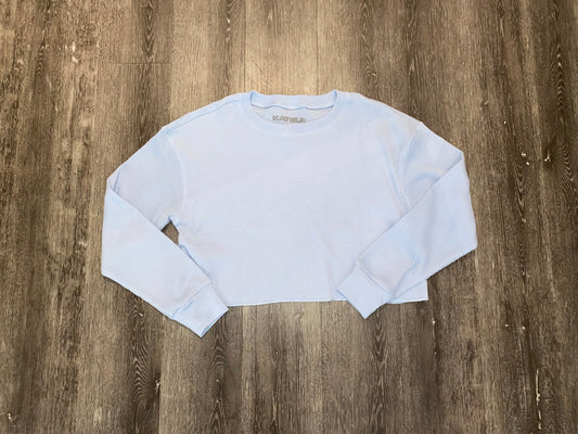 Junior Baby Blue Cooper Waffle Top