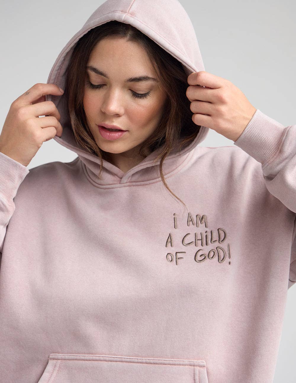 Child of God Brown Unisex Hoodie