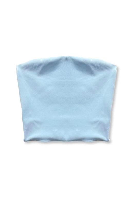 Tobi Baby Blue Tween Tube Top