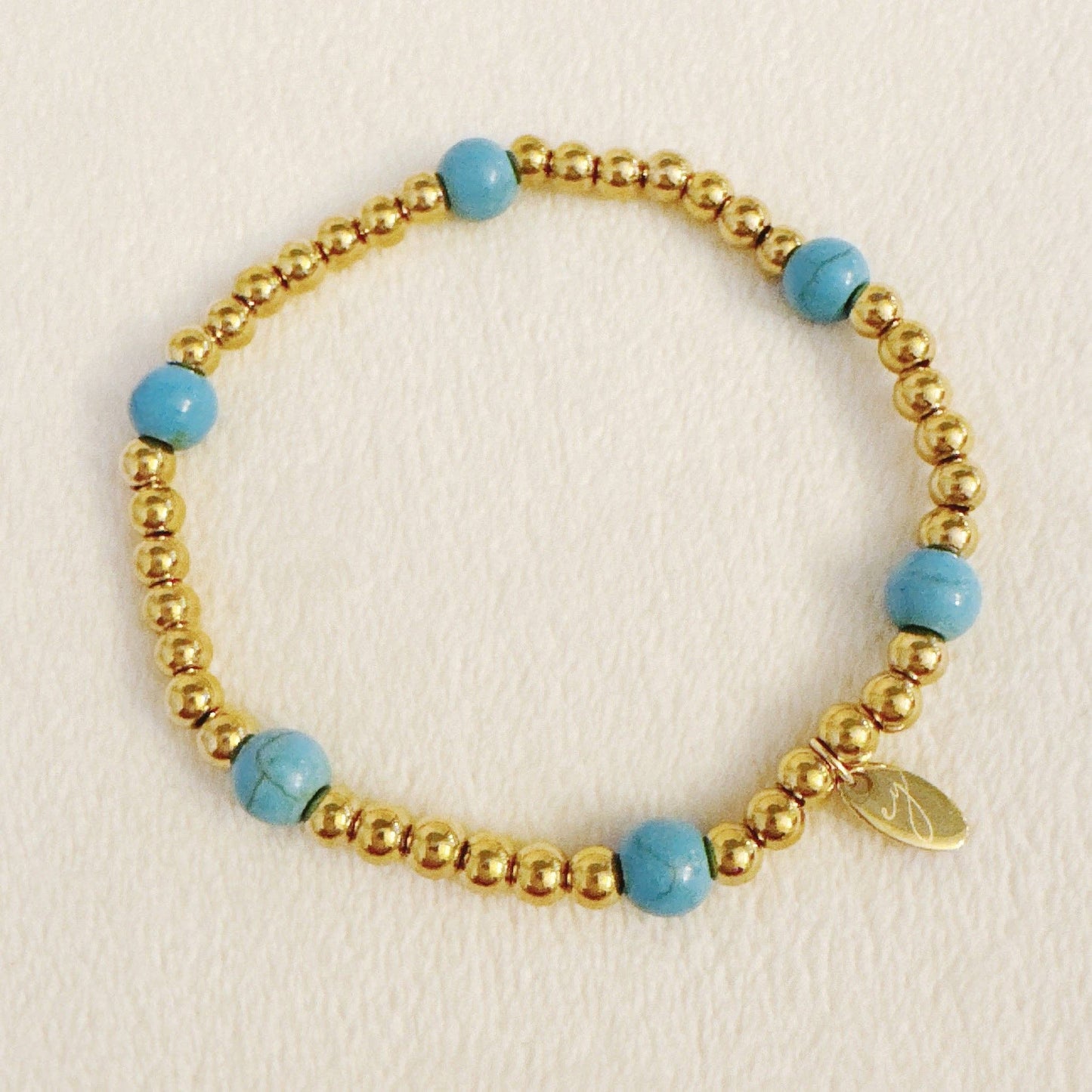 Golden Stone Bracelet