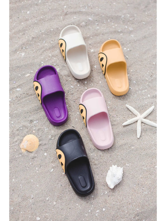 Smiley Face Beach Slippers