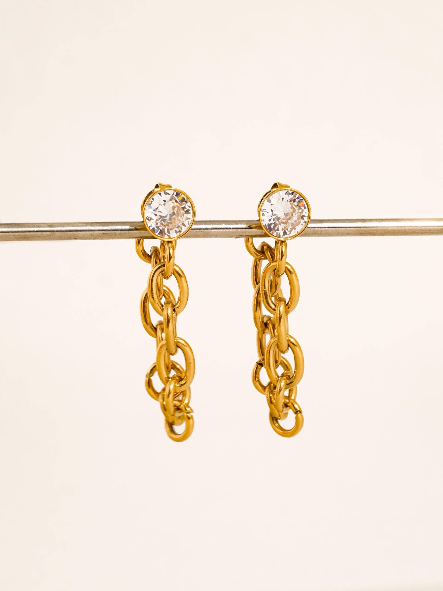 Jazlynn Chain Drop Earrings