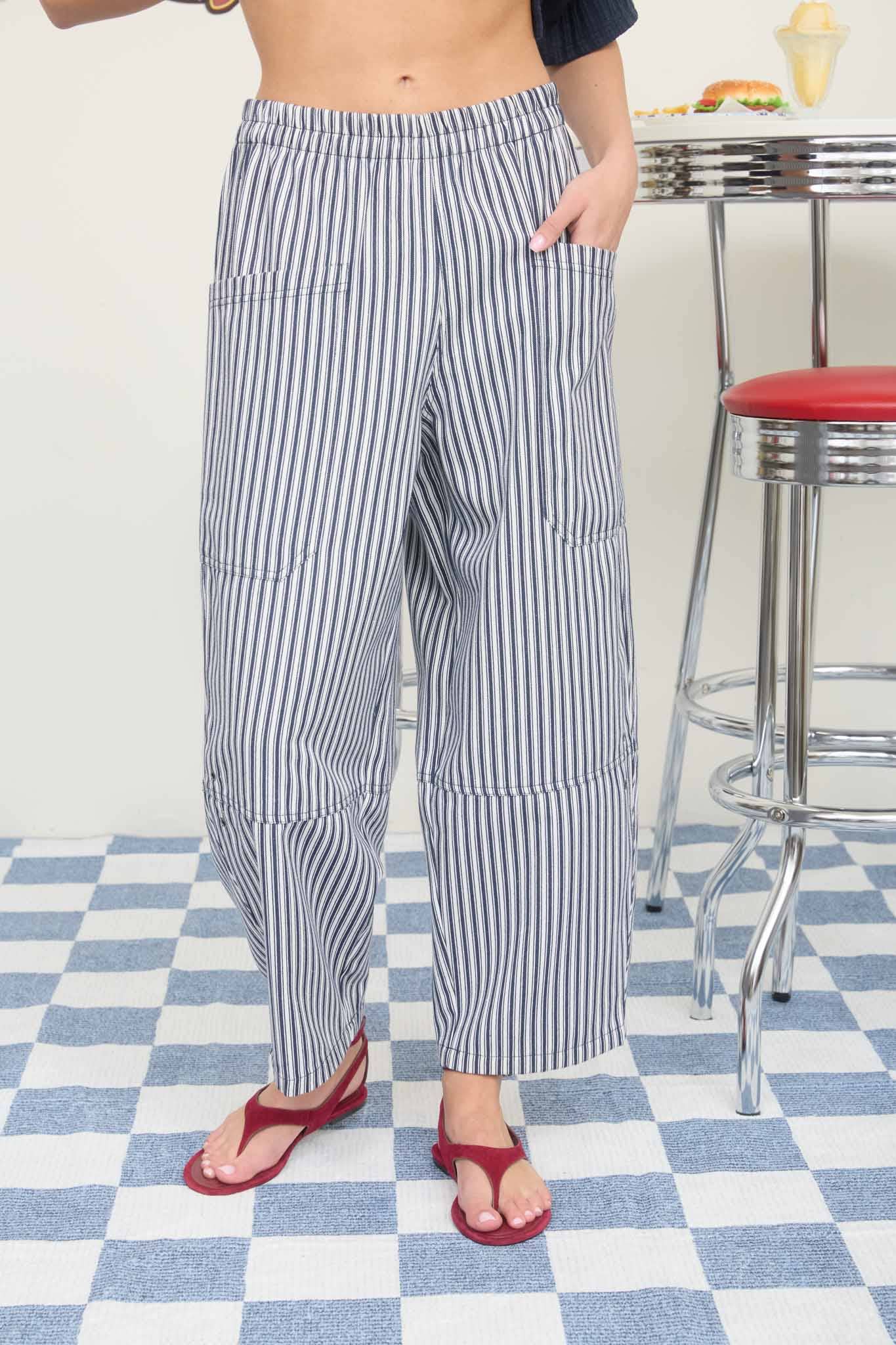 Seaside Stripe Relaxed Pants