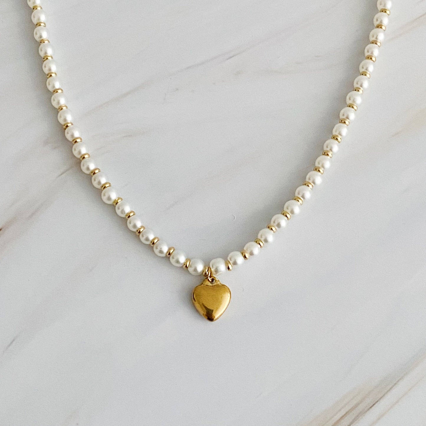 Amour Pearl Necklace