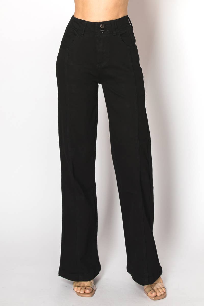 Onyx Wide Leg Jean