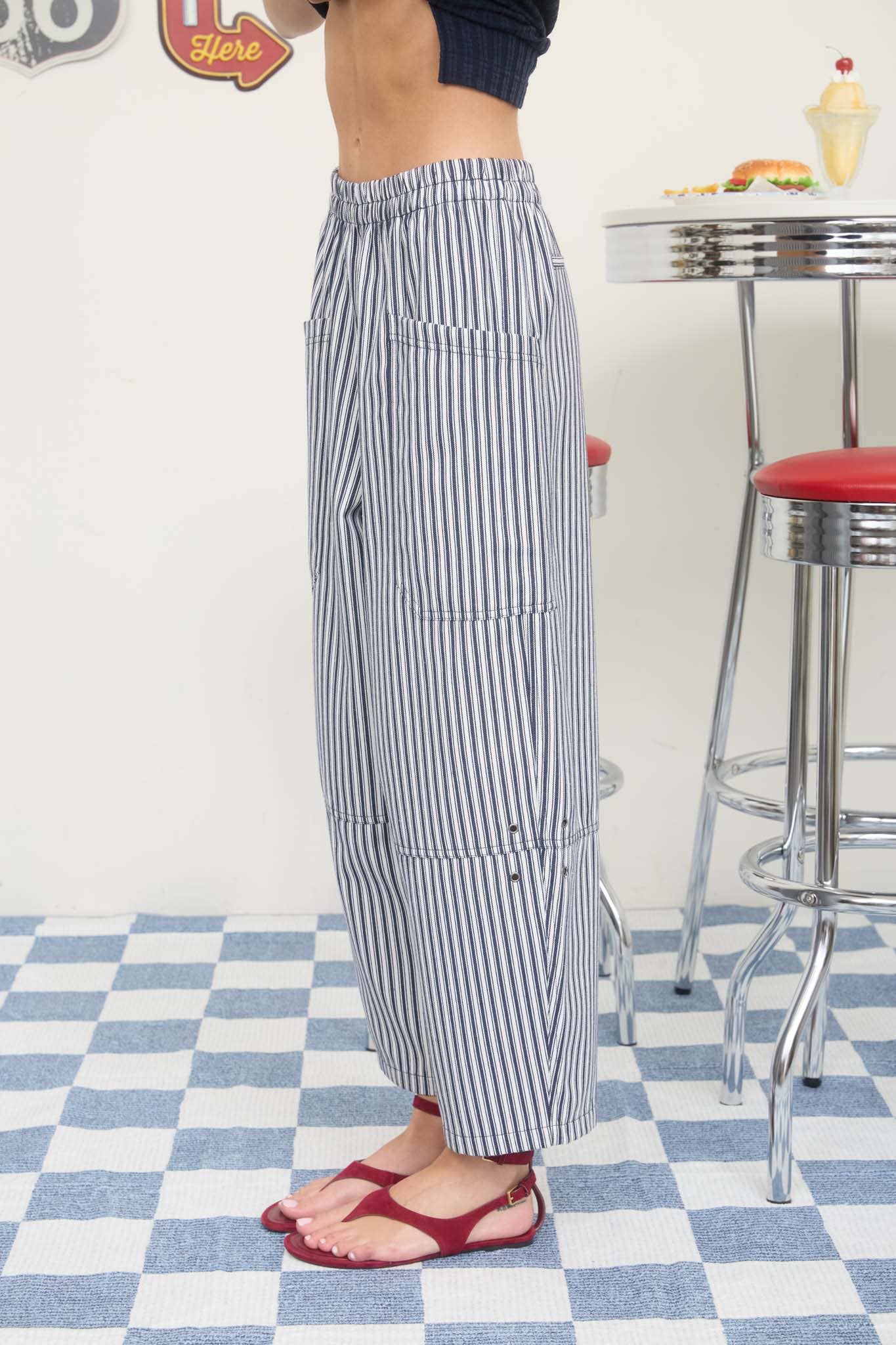Seaside Stripe Relaxed Pants