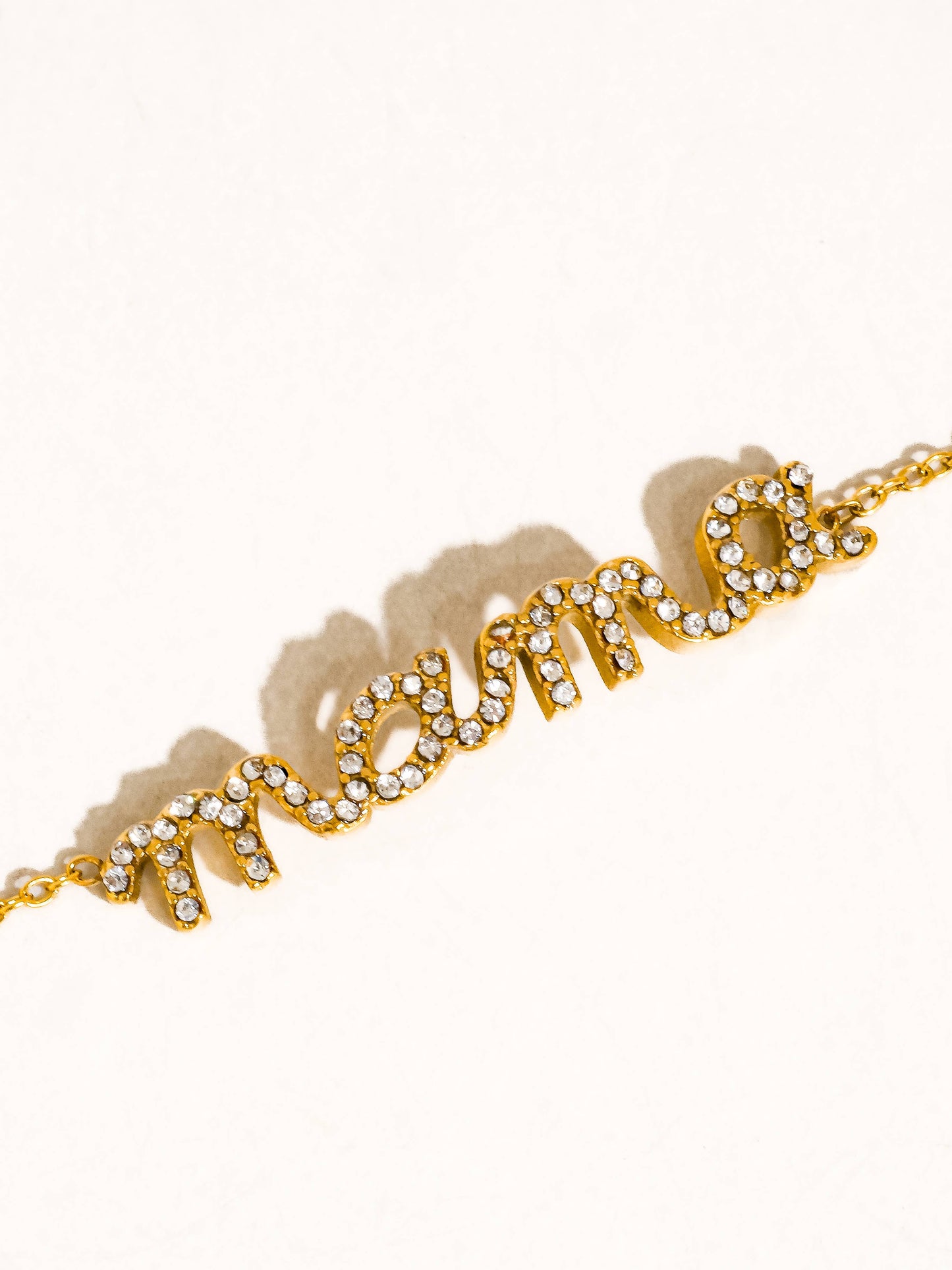 Lolana Mama Script Bracelet