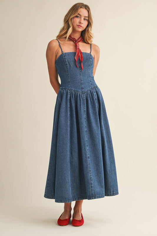 MARLA DENIM DRESS