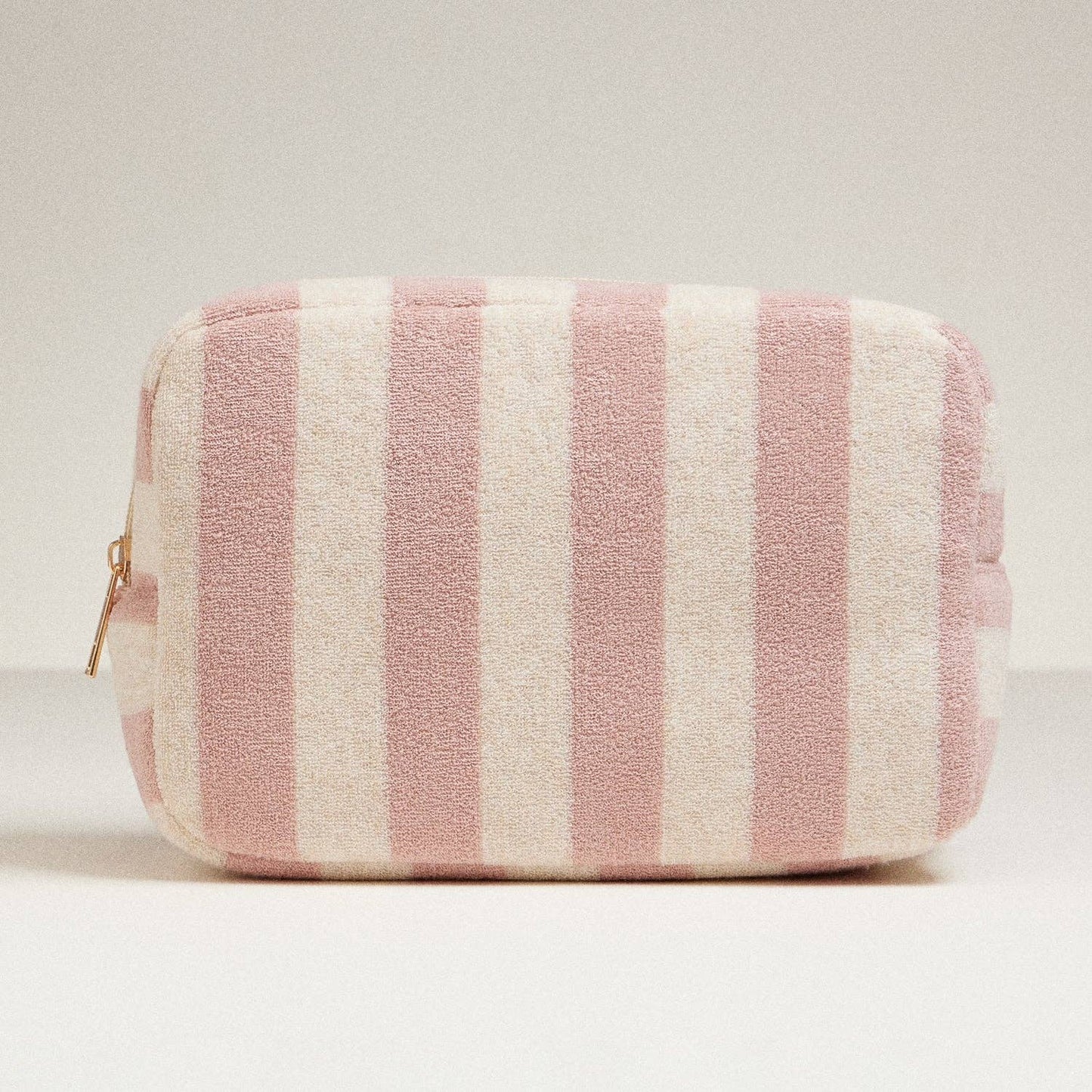 Terry Striped Pouch