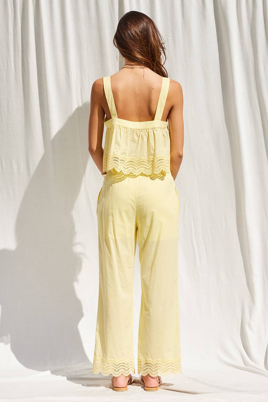 Lemon Soleil Lace Set