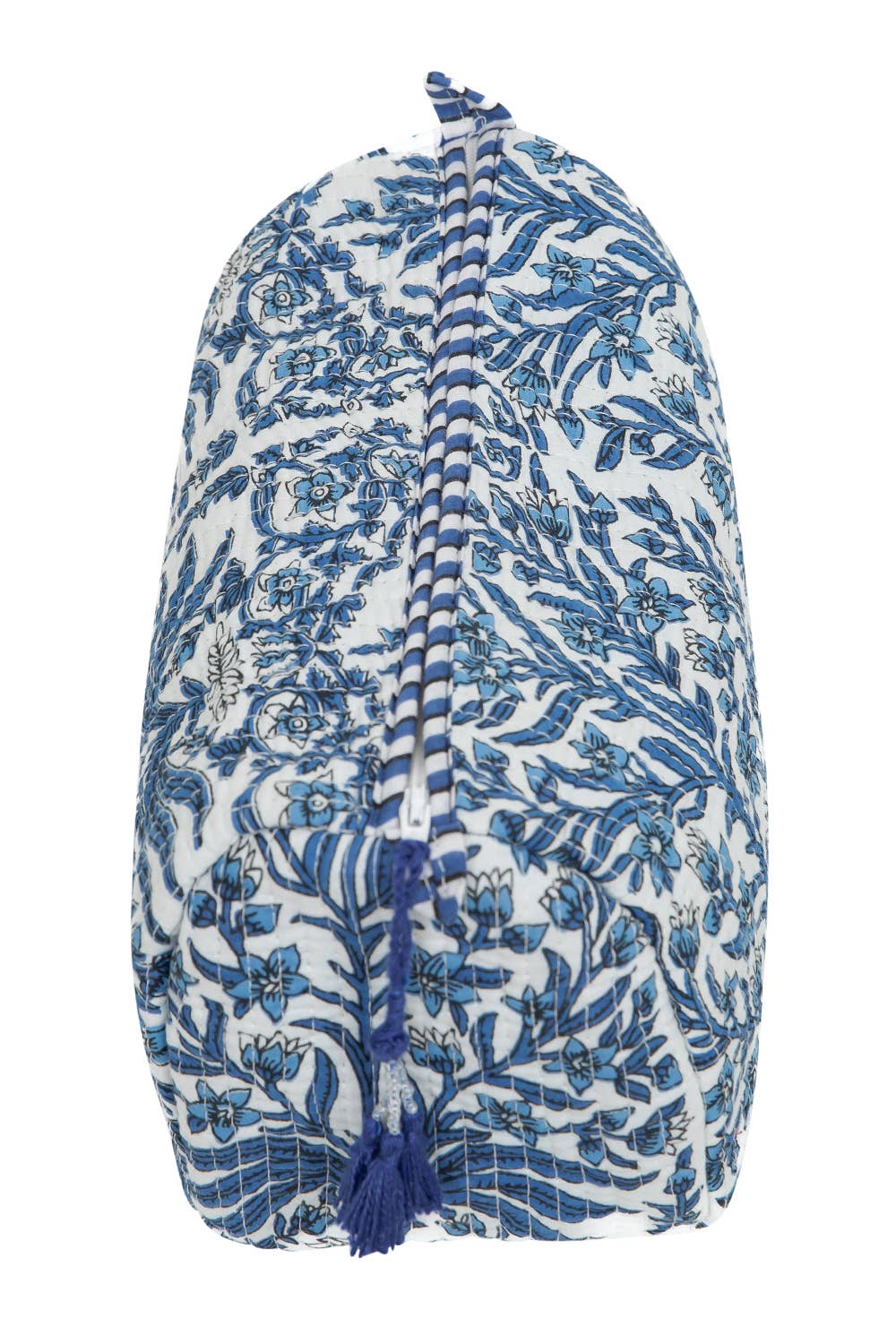 Floral Quilted Cotton Toiletry Bags