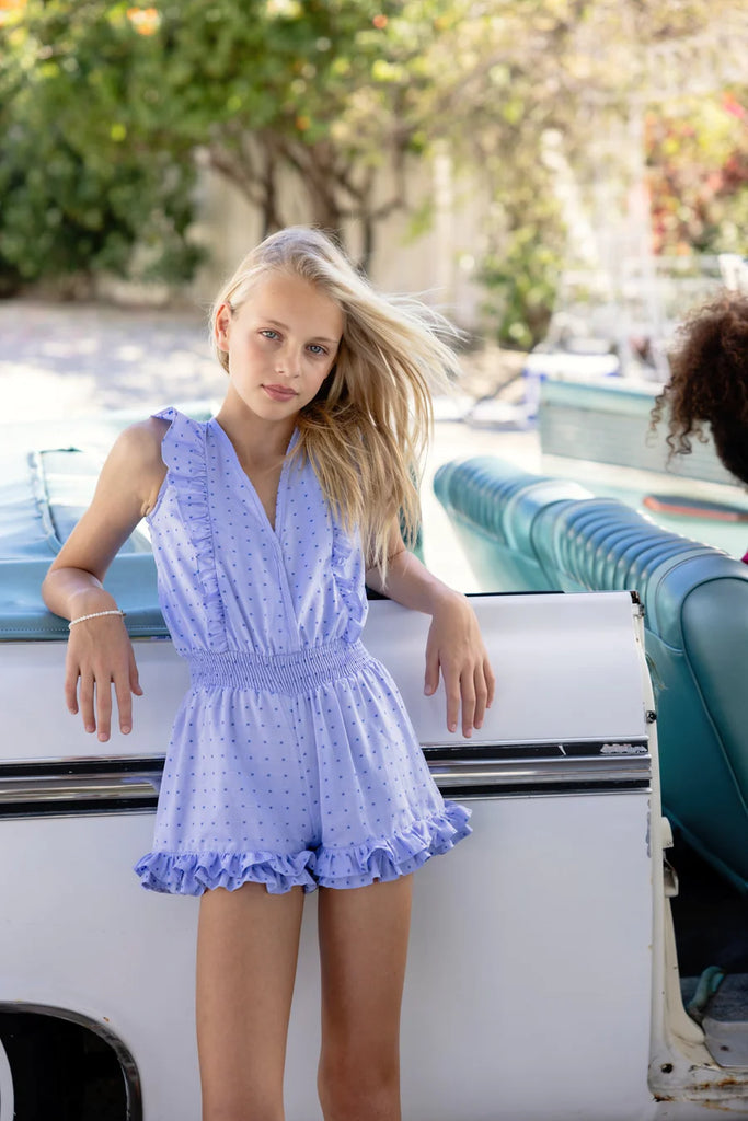 Raja Ruffle Trim Romper