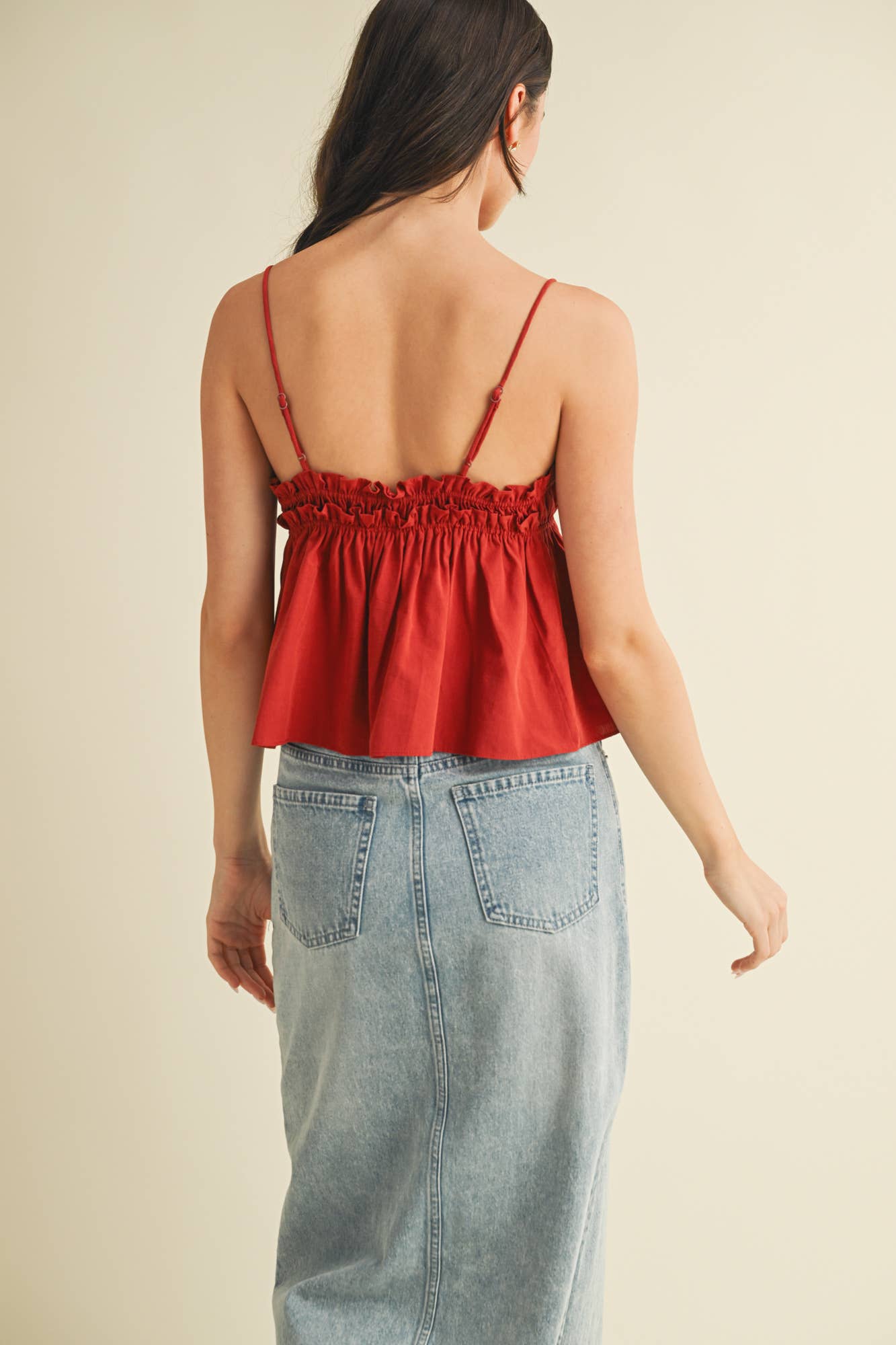 Marsala Muse Cami Top