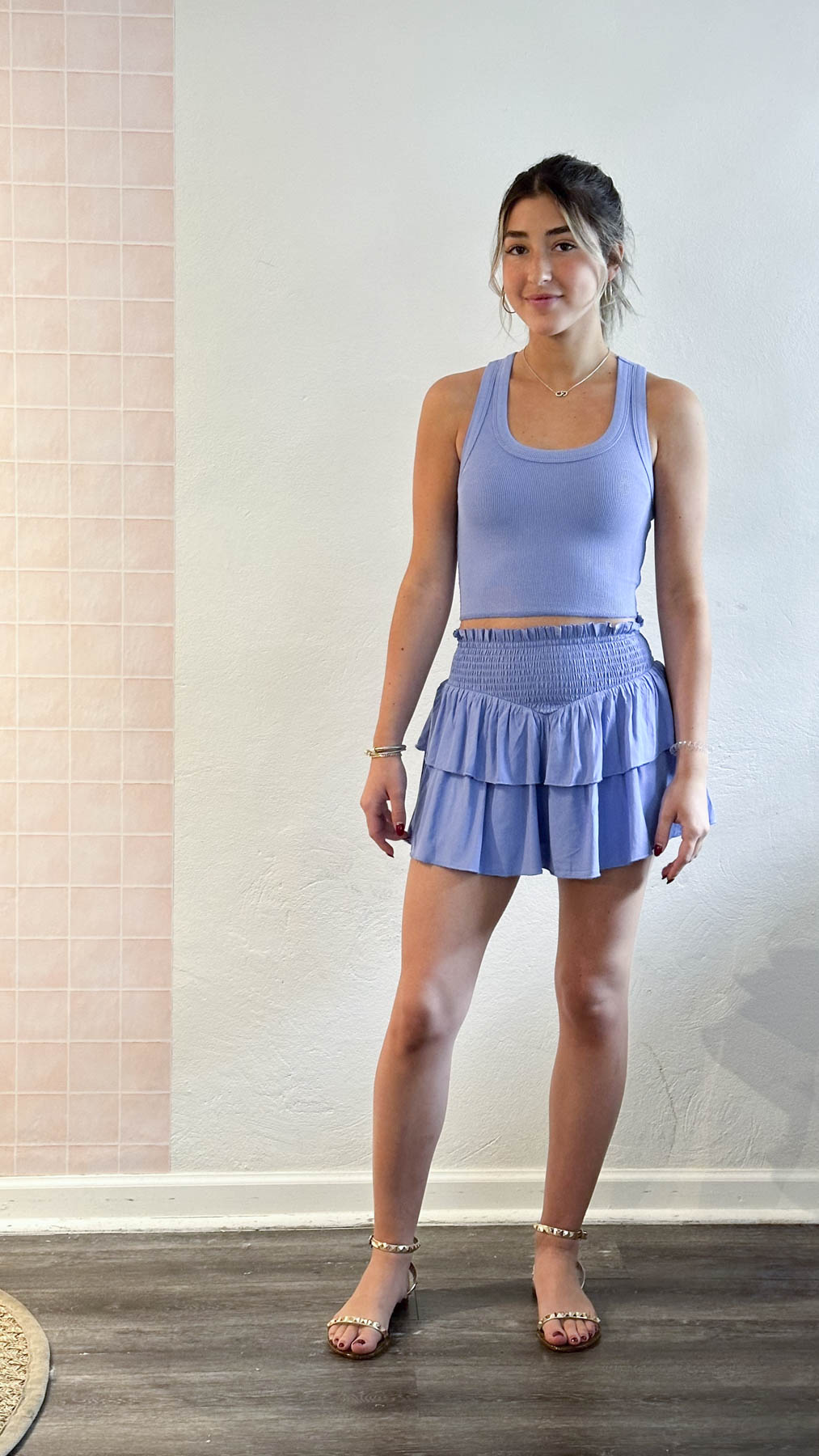 Tween Perfect Periwinkle Livi Tank