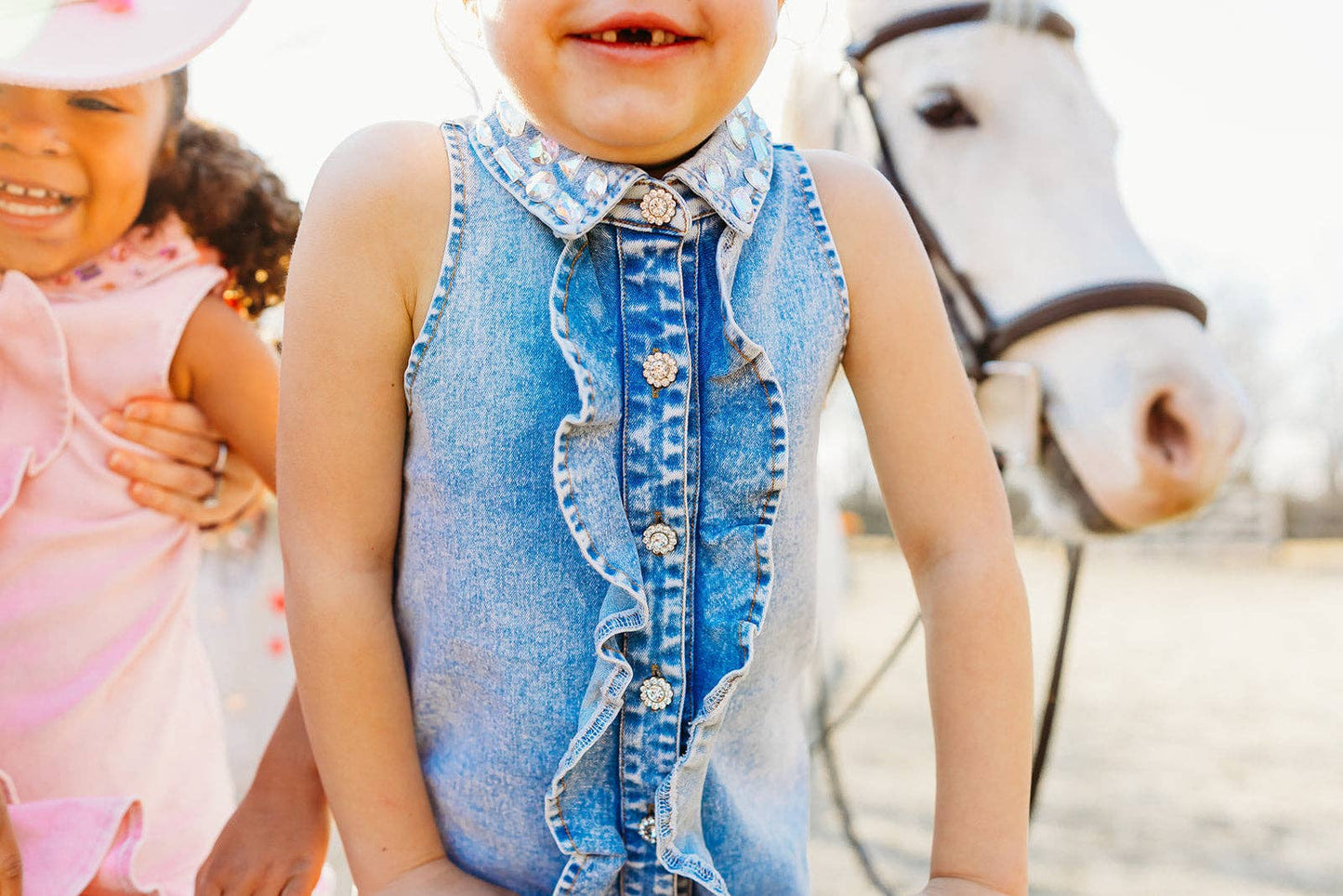 Swifty Gem Denim Dress