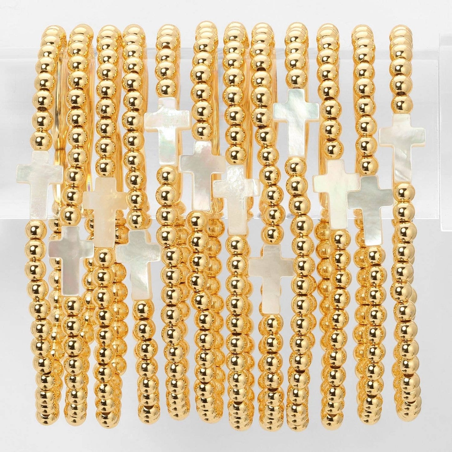 Golden Cross Bracelet