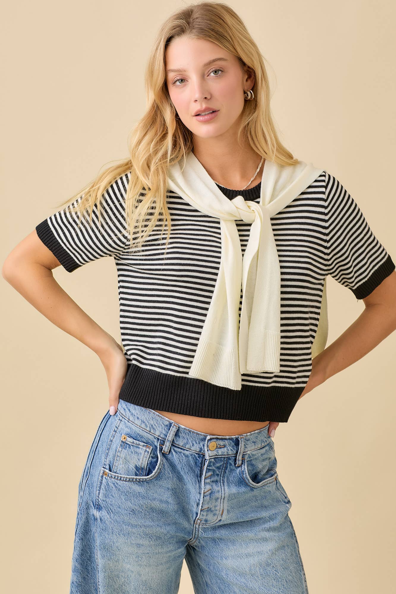 Seaside Stroll Knit Top