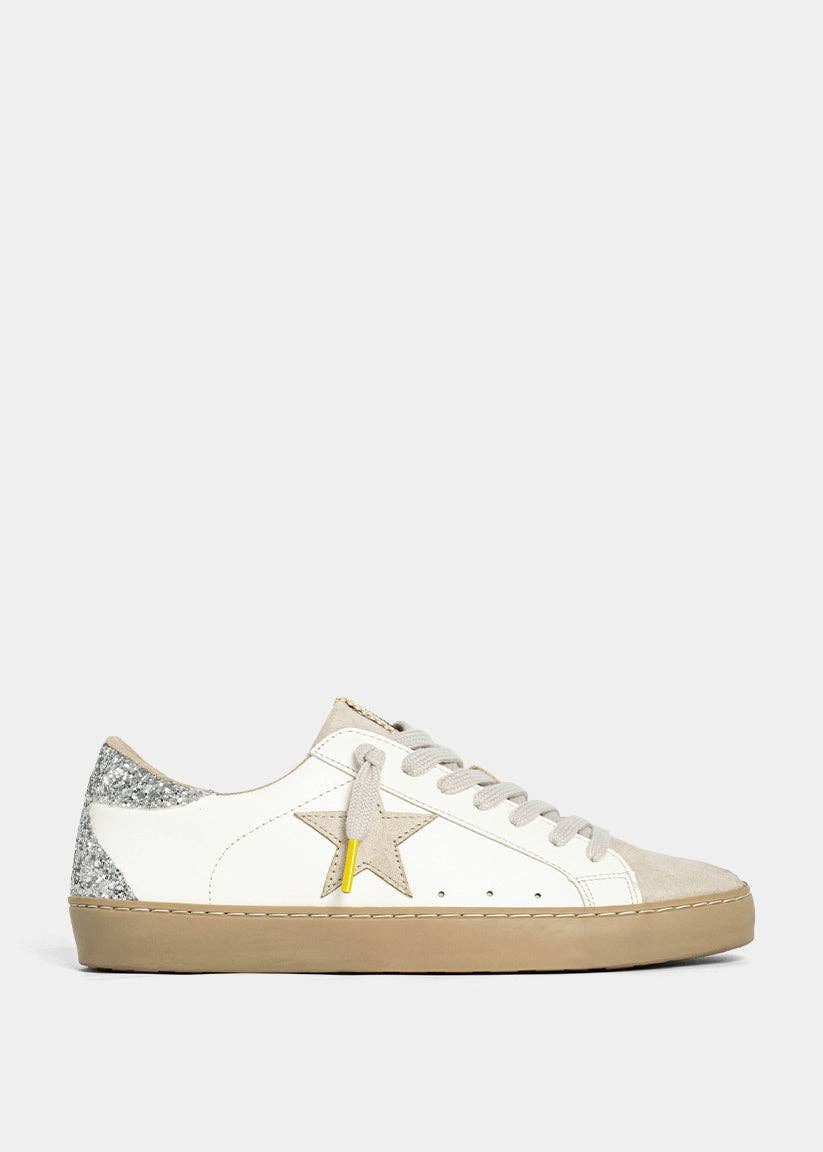 Paula Grey Sparkle Sneaker