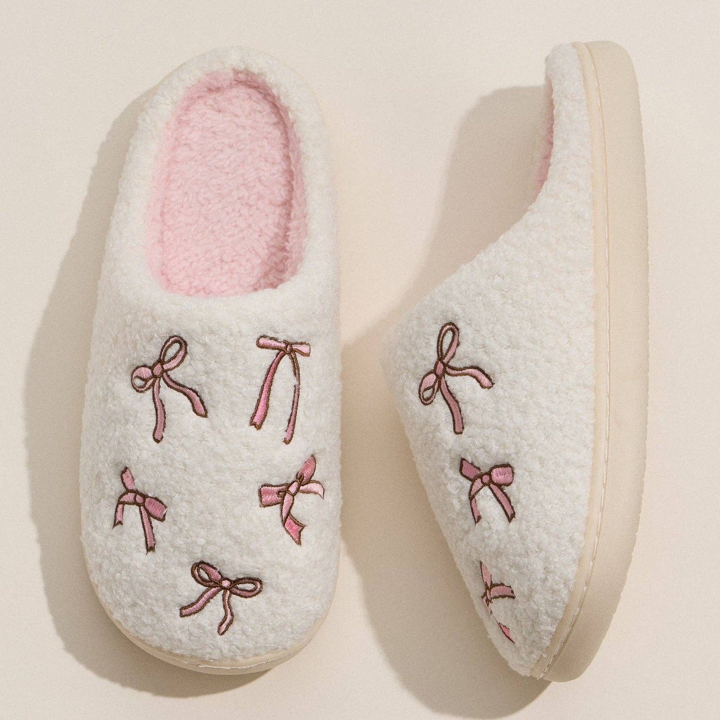 Bow Lounge Slippers
