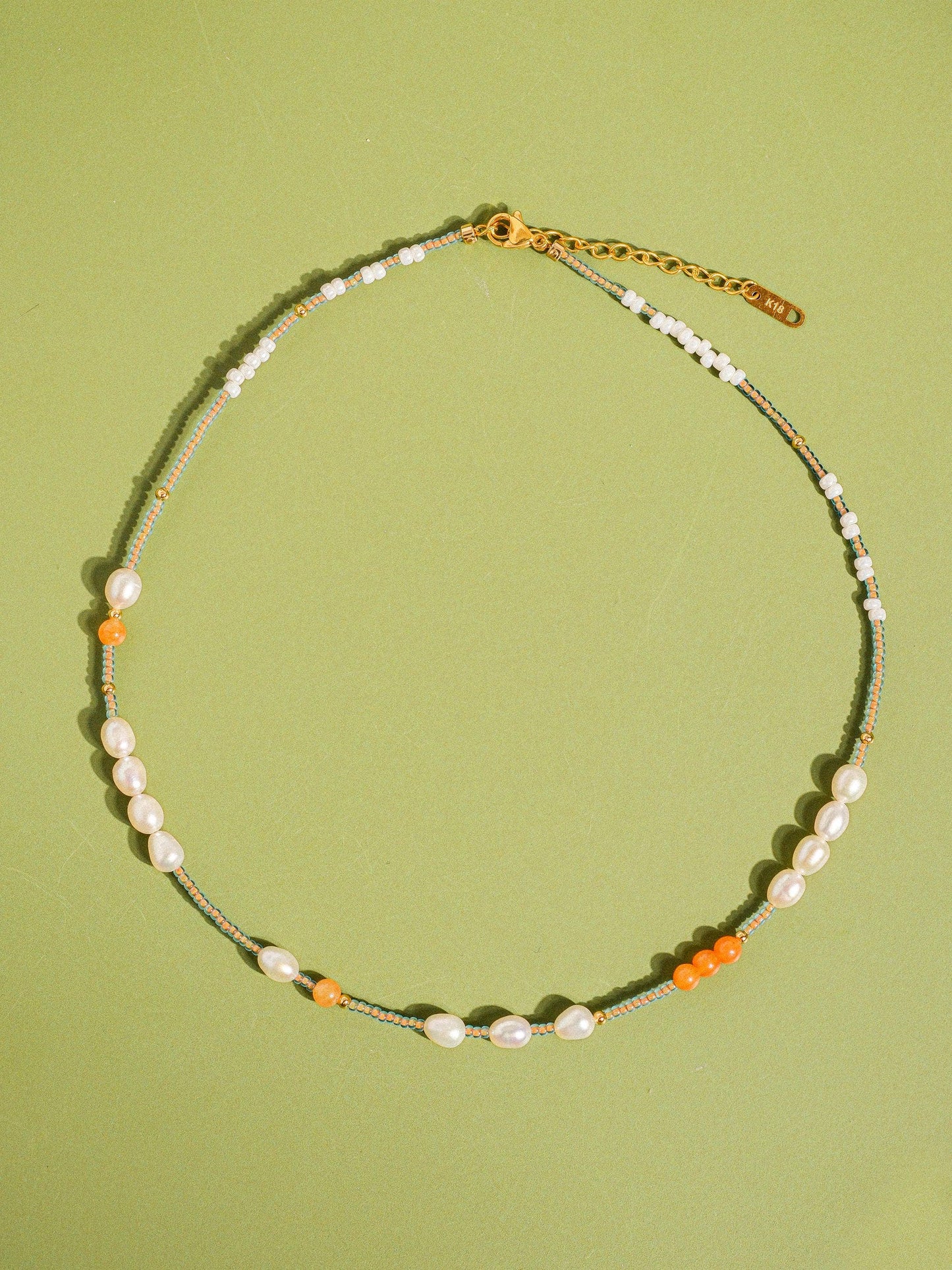 18K Handmade Odette Bohemian Stack Beaded Necklaces