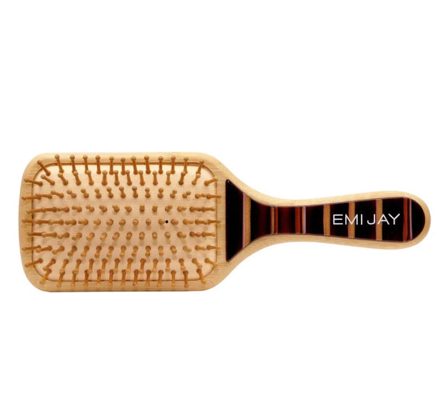 Bamboo Paddle Brush in Nightcap