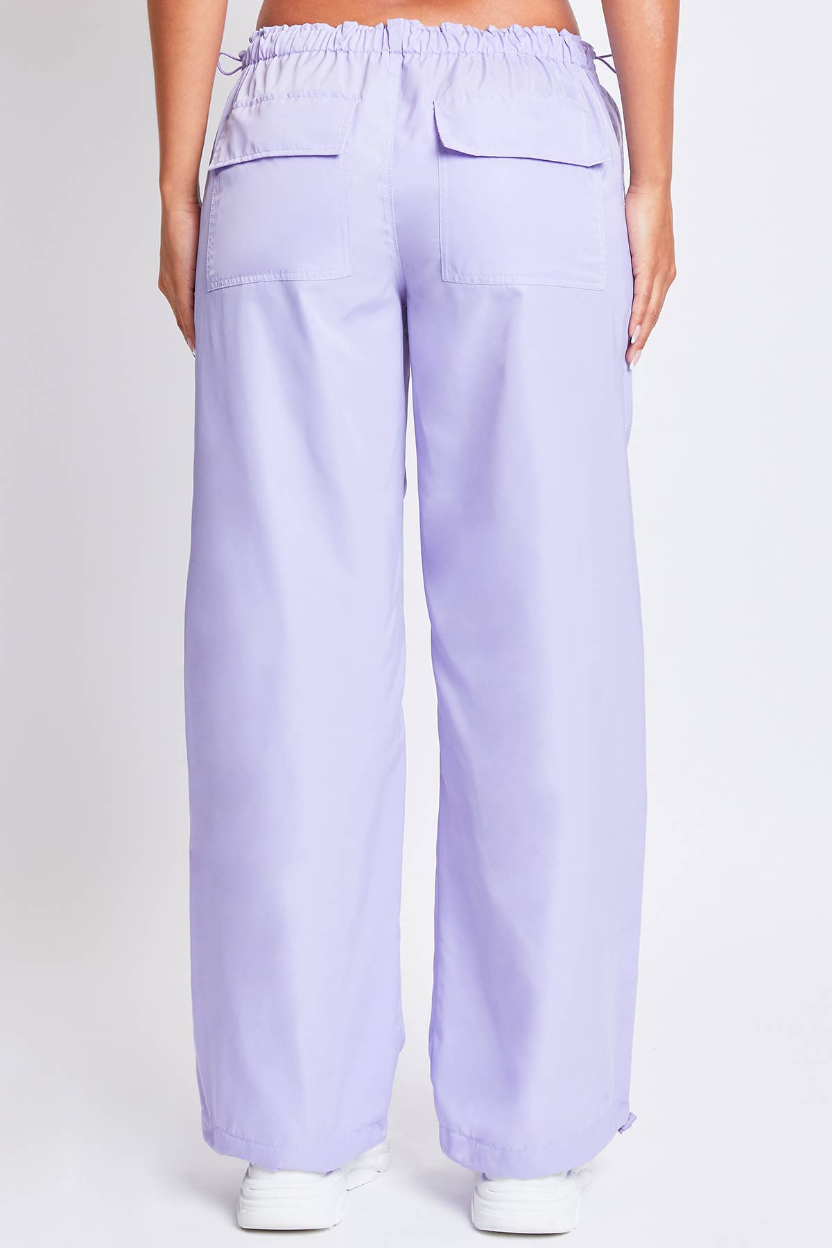 Relaxed Nylon Parachute Pants