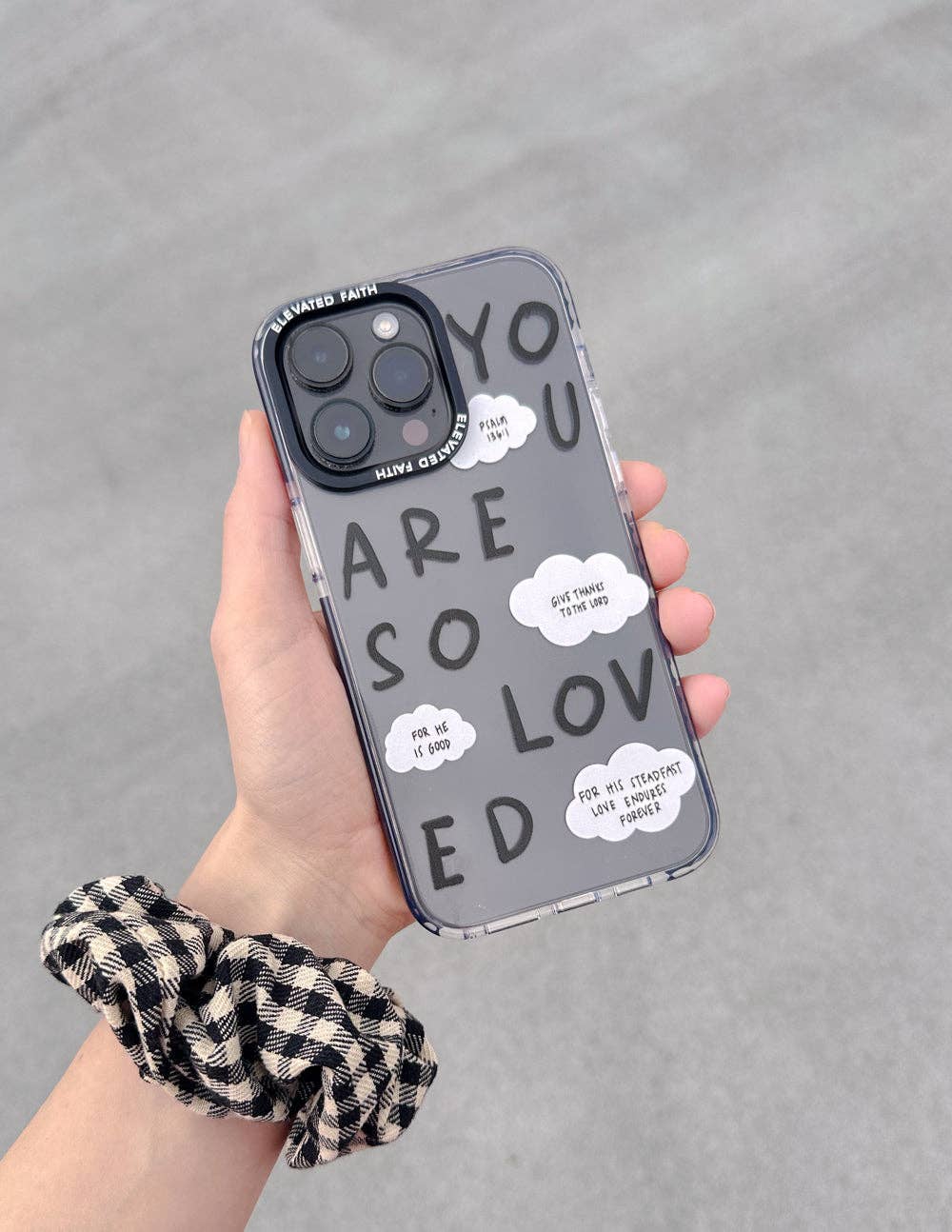 You Are So Loved Clear iPhone 14 Pro Case