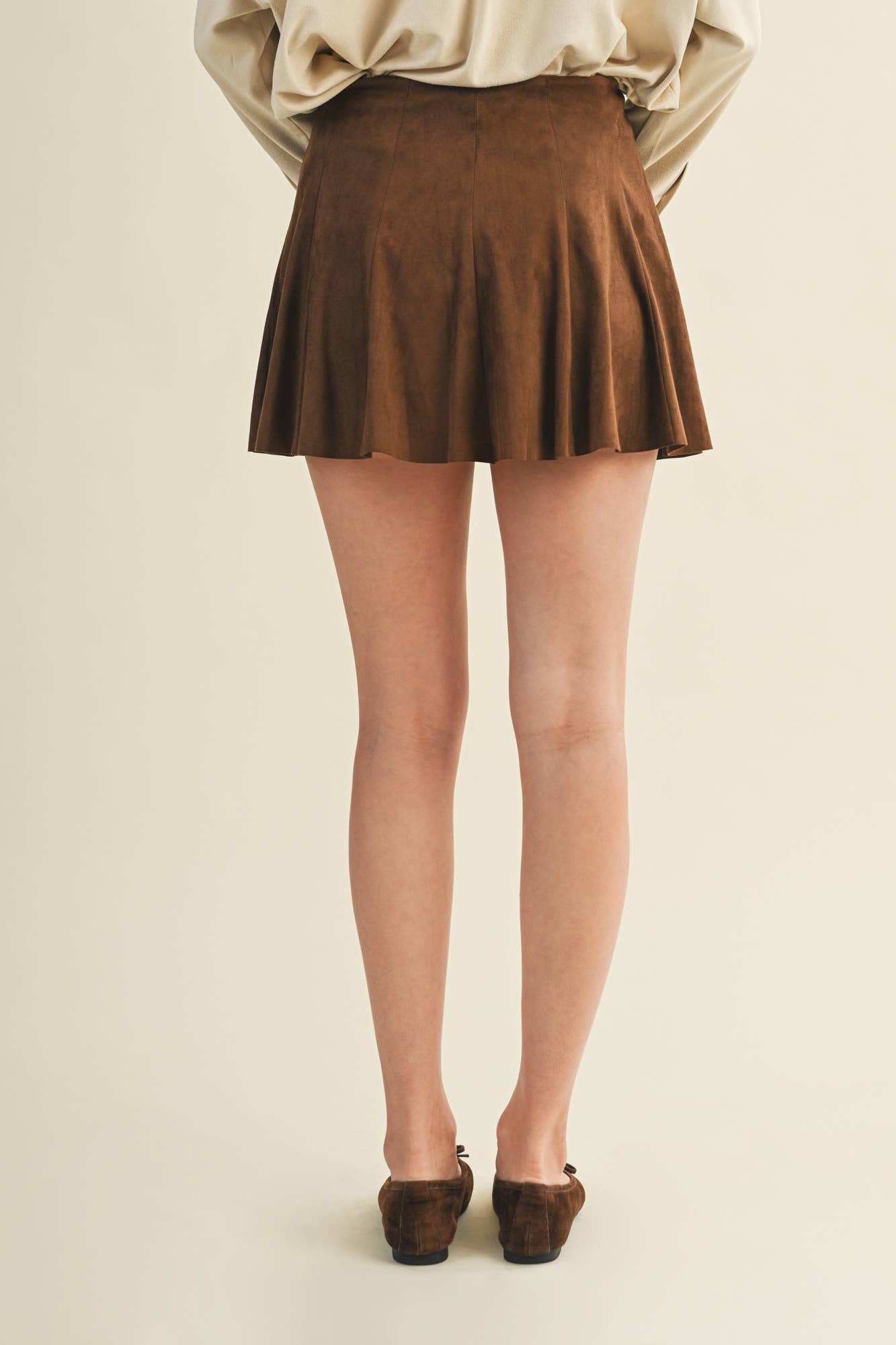 Zip Flare Skort