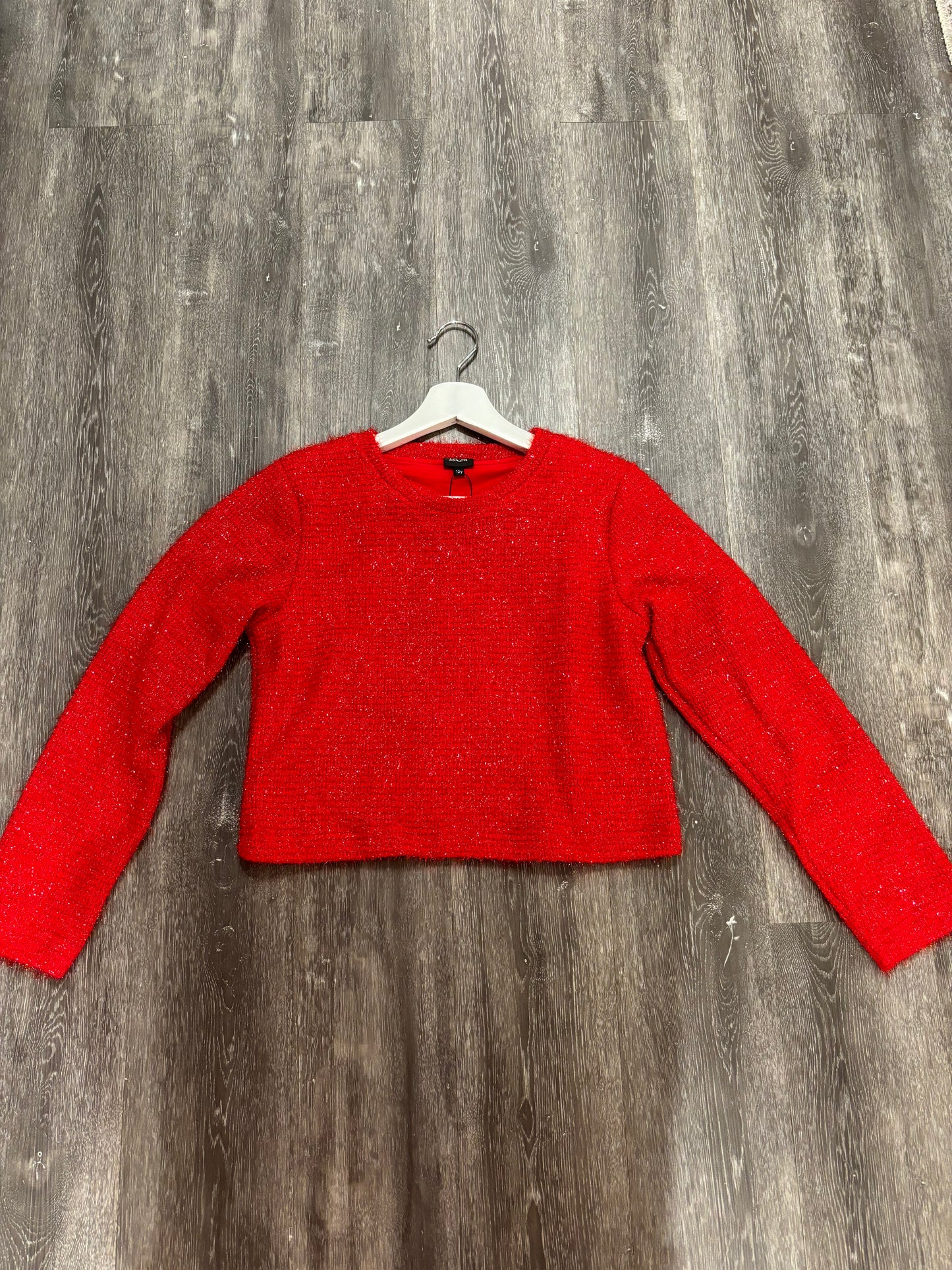Red Sparkle Sweater LO