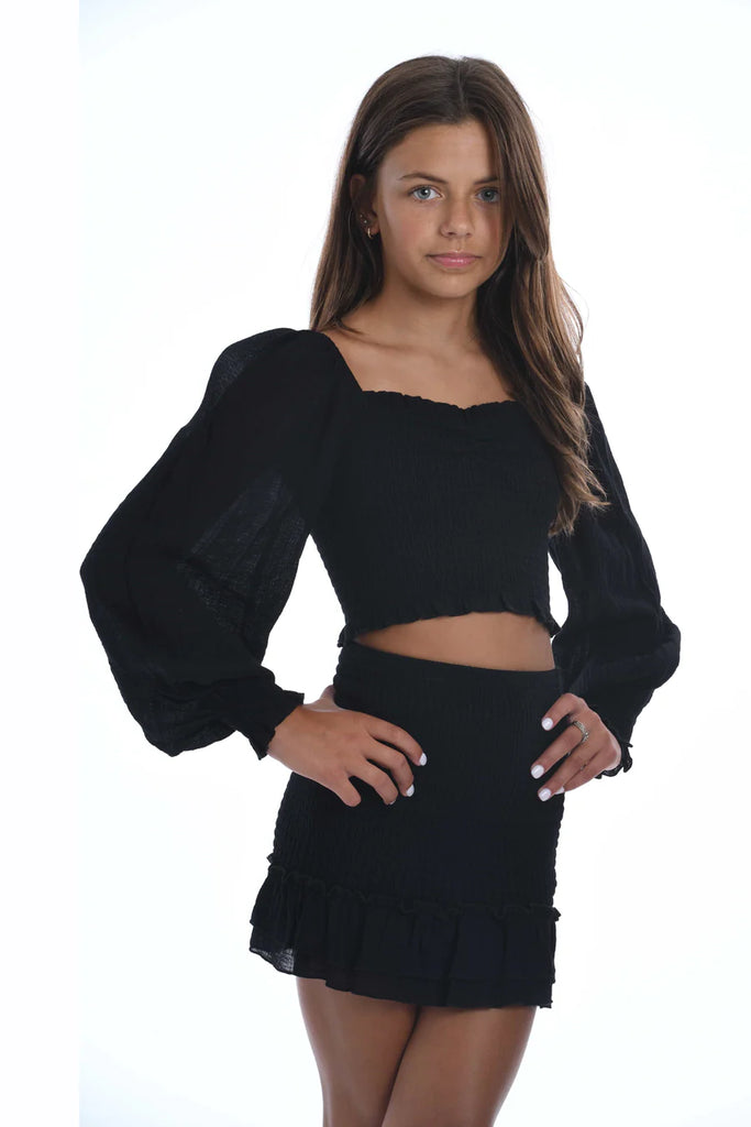 Chloe Sheer Top (Tweens) KatieJ NYC
