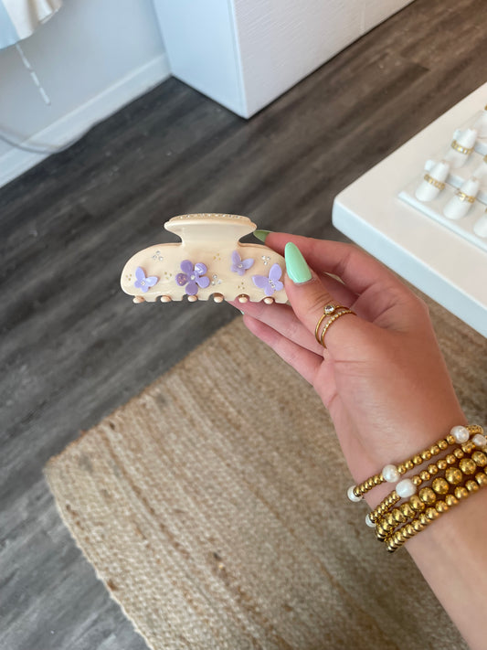 Sweetheart Clip in LavenderAngel Food