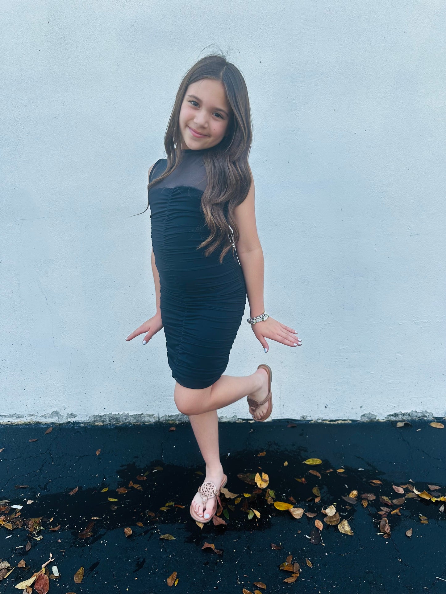 Black Bella Dress - Tween CC