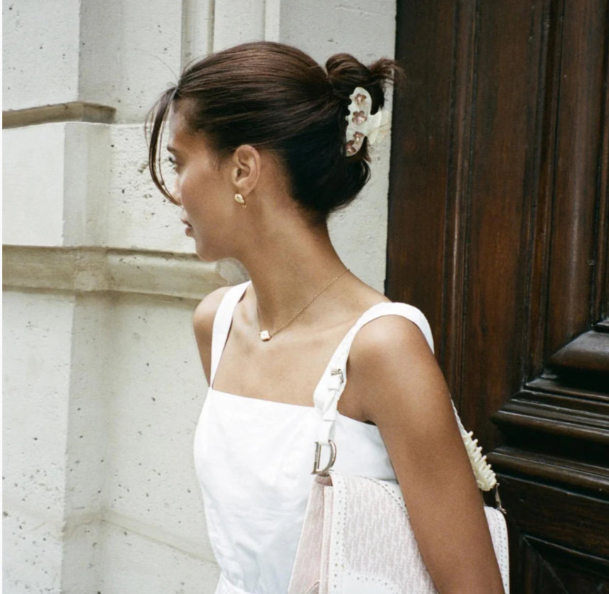 Sweetheart Clip in Cocoa Chantilly Angel Food