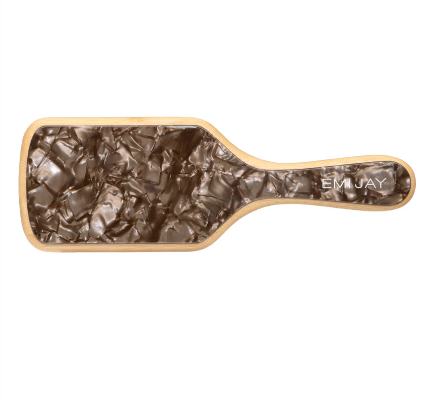 Bamboo Paddle Brush in Toasted Sugar