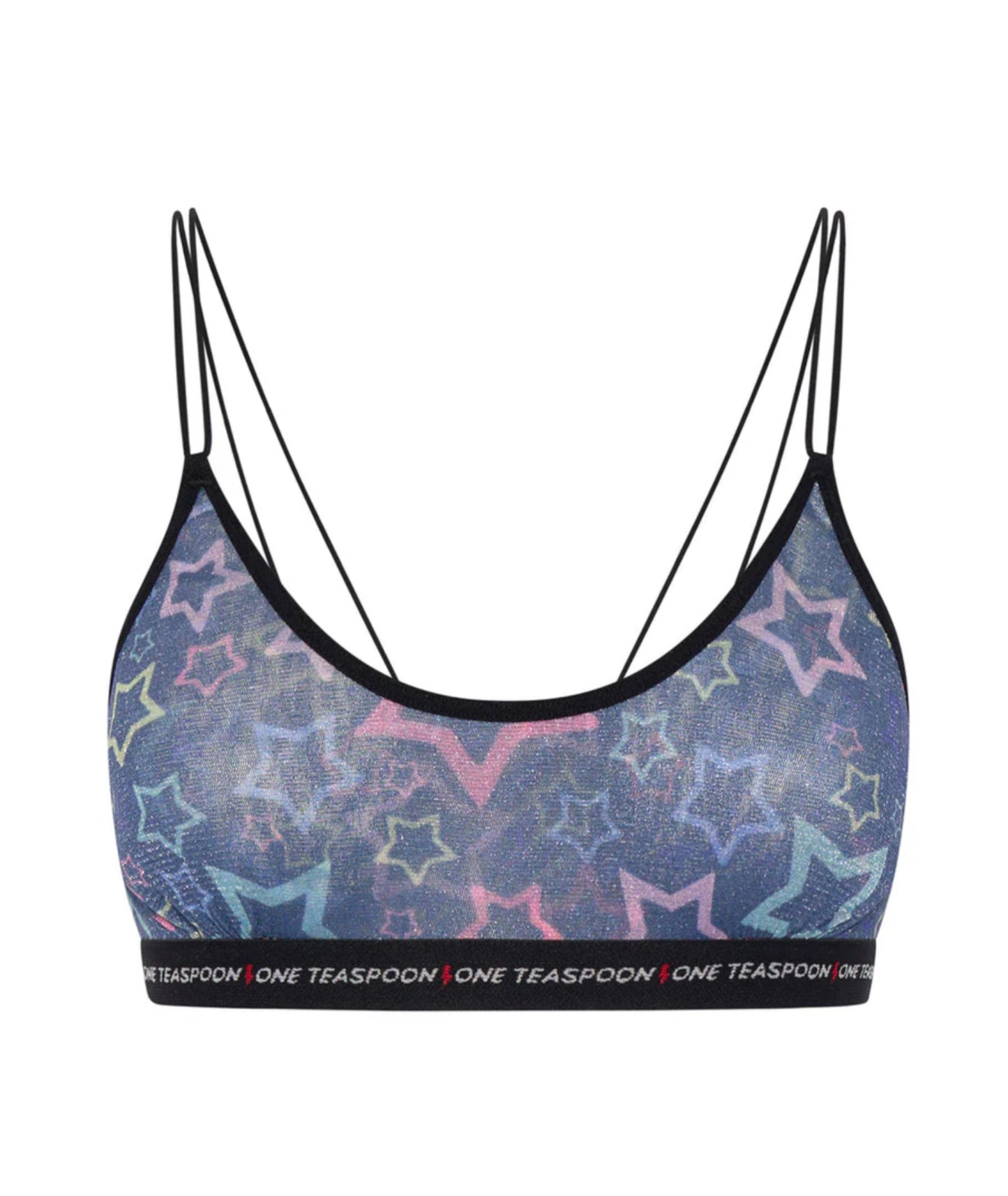 Sensory Star Mesh Lola Bralette - One Teaspoon