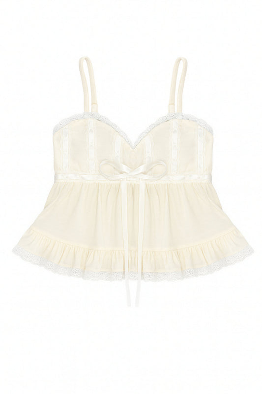 Grae Embellished Babydoll Cami Top Tween