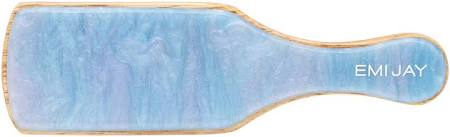 Mini Boar Bristle Brush in Blue Sugar