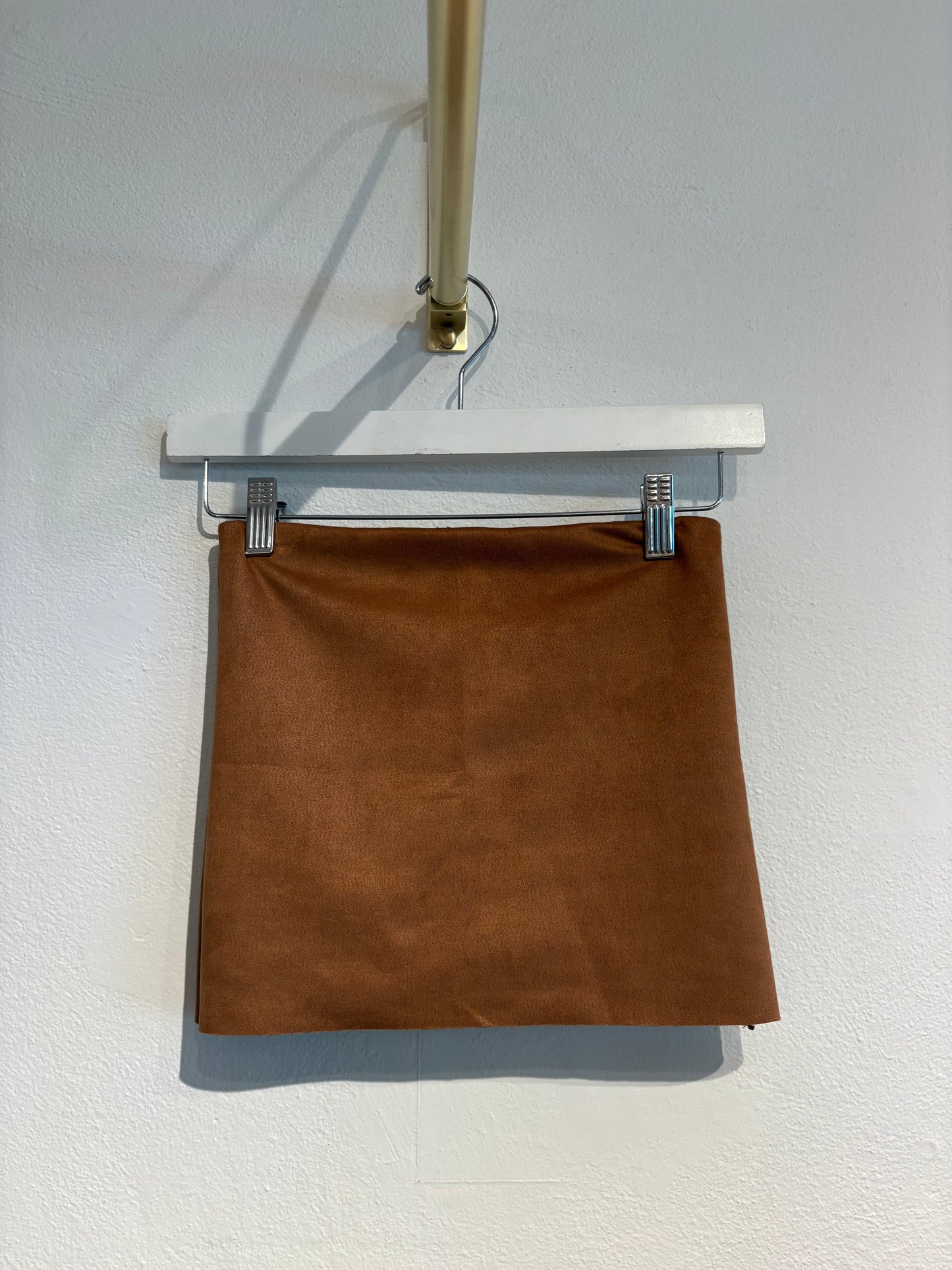 Sandstone Suede Mini Skort