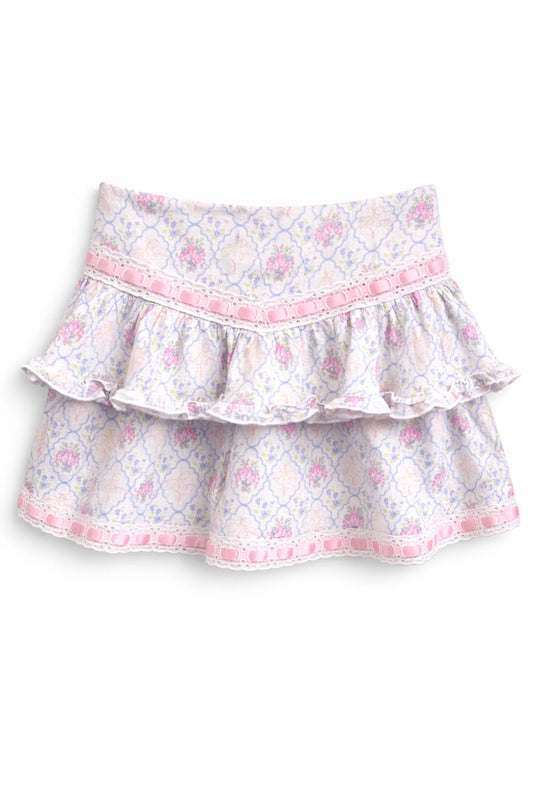 Julie Mini Skirt Tween Floral