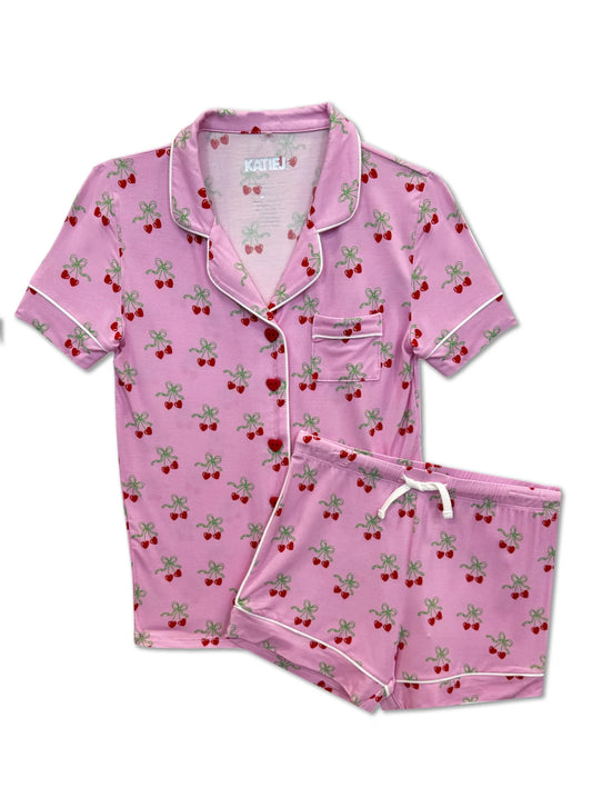 Tween Cherry Bow Lynn Lounge Set