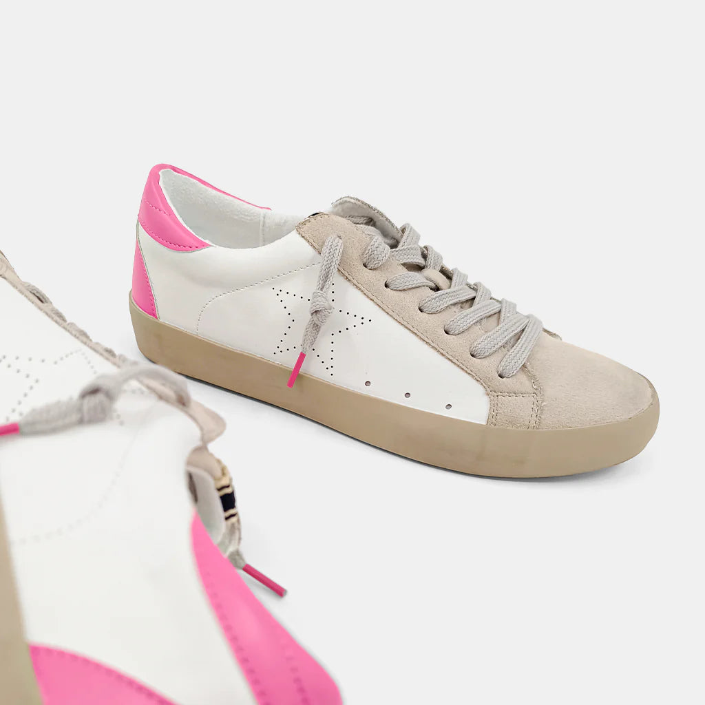 SS Mia Bright Pink Sneakers