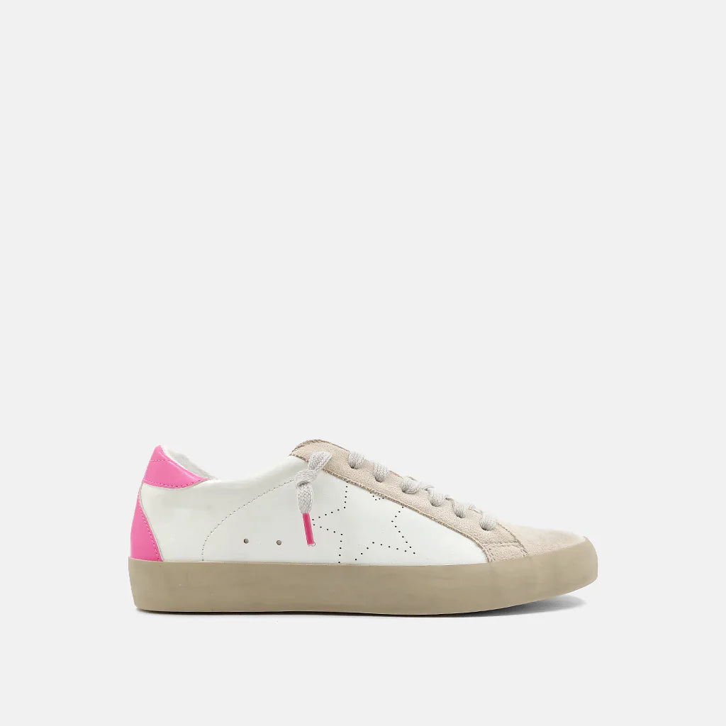 SS Mia Bright Pink Sneakers