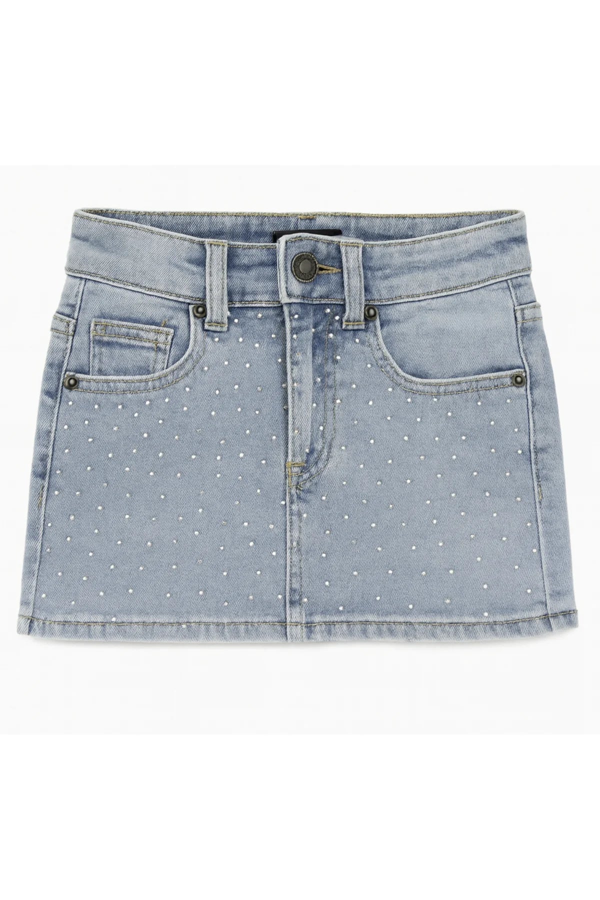 Studded Miami Denim Skirt - Tweens