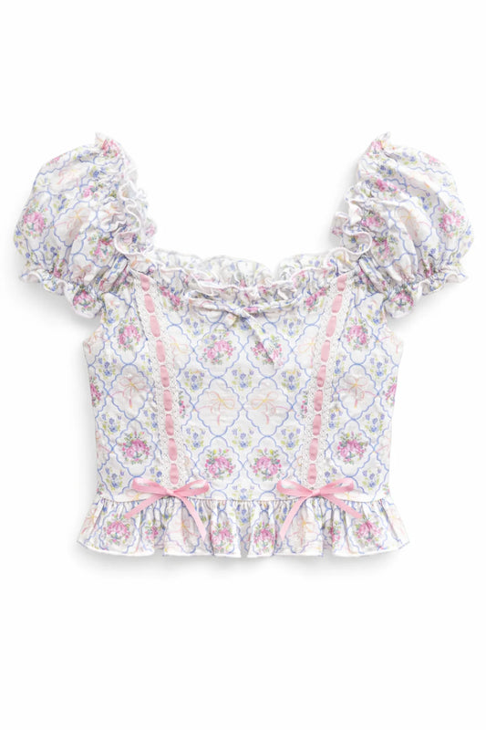 Michelle Top Tween Floral