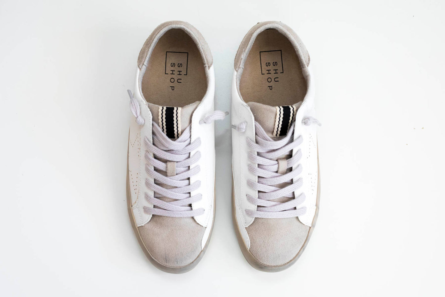 MIA White Star Sneakers