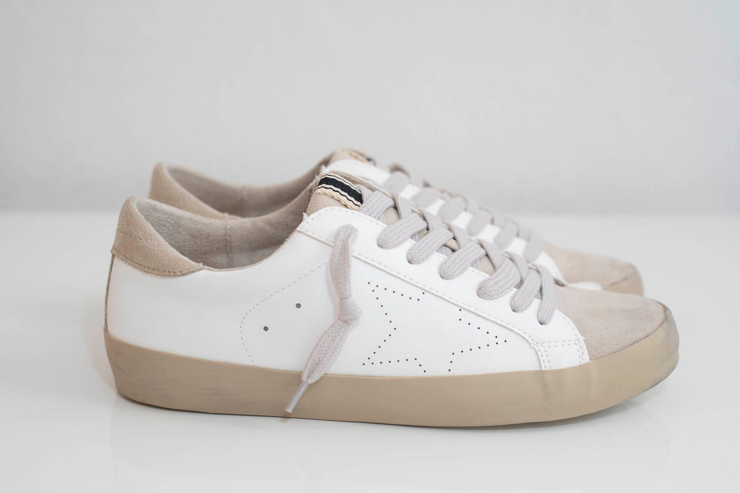 MIA White Star Sneakers