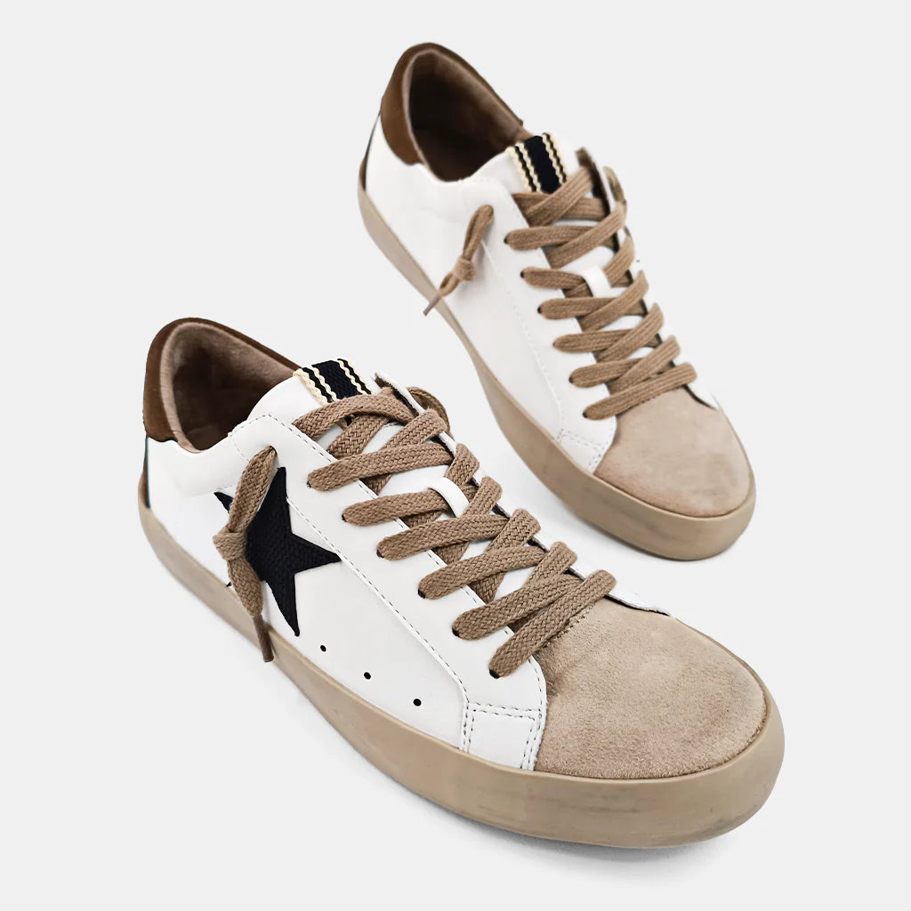 Pamela Brown Gold Star Sneaker