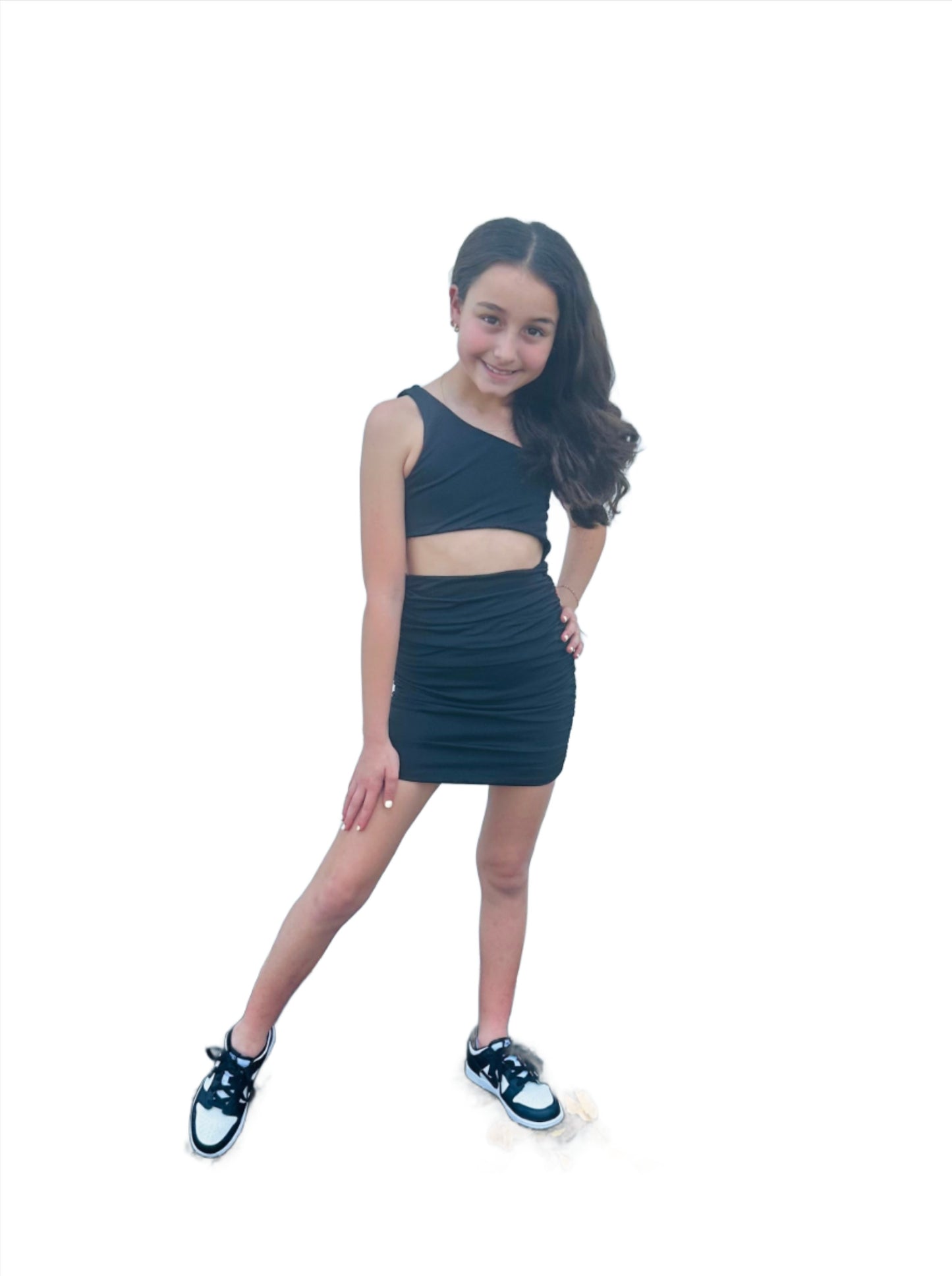 Ginger Black Dress Tween - Katie J