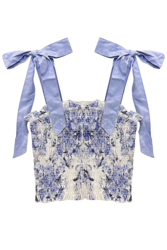 Glacier Floral Tween Sunny Top