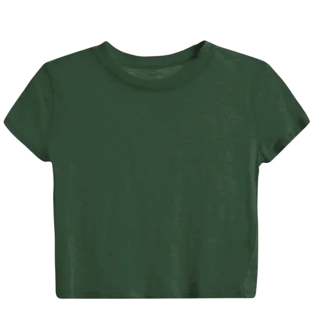 Pine Fearless Crop Tee (Tweens) - Katiej NYC